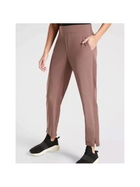 Athleta Brooklyn Ankle Pant in Mineral Brown - Women’s Size 8